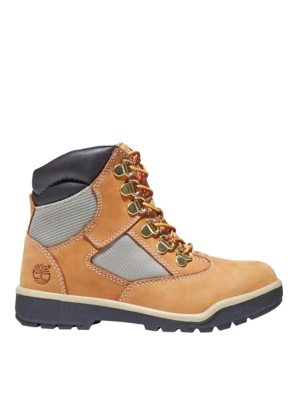Timberland Pre-School 6-Inch Field Boots Nubuck Wheat 44793 Size 12C